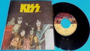 KISS "Shandi" 1980, MADE IN PERU, PICTURE SLEEVE (SPANISH TITLES) 7" (EX) - Picture 1 of 8