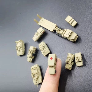 3D Printed 1/350 U.S. Armored Vehicle Tank 10PC/Set Unpainted Model KitCmOx - Picture 1 of 10