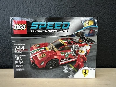 Brand New & Sealed LEGO SPEED CHAMPIONS: 458 Italia GT2 (75908) - Image 1 of 2