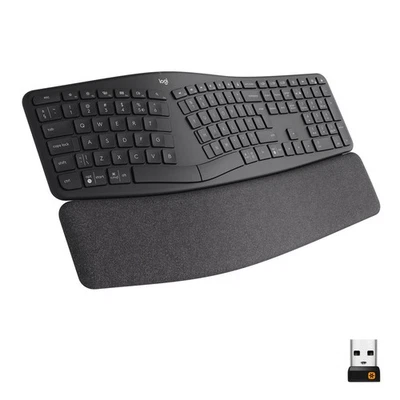 Logitech ERGO K860 Split Wireless Keyboard for Business, QWERTY US International - Image 1 of 4