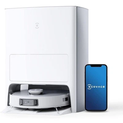 ECOVACS DEEBOT X1 OMNI – White Saugroboter  mit vollautomatischer OMNI-Station - Bild 1 von 4