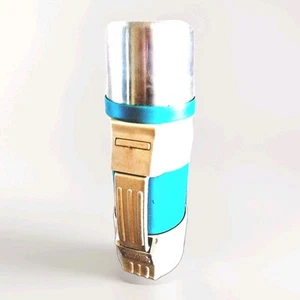 Termo vintage aislado de 1 litro verde/tostado tapón caliente o frío #650 botella taza - Imagen 1 de 5