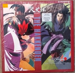 THE HAKKENDEN VOLUME 5 Laserdisc LD ANIME 2 EPISODES Ghost Cat, Taigyuro Hall - Picture 1 of 2