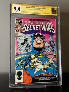 Marvel Super Heroes Secret Wars #7 CGC 9.4 *1st App Spider-Woman* 2x Signed - Picture 1 of 6