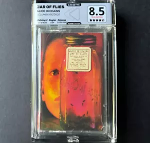ALICE IN CHAINS Jar of Flies 1994 U.S. GRADED SEALED CASSETTE W/HYPE STICKER - Picture 1 of 5