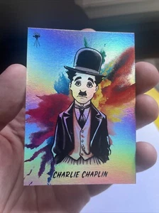 Charlie Chaplin Refraktor Kunst Sammelkarte von MPRINTS - Bild 1 von 2