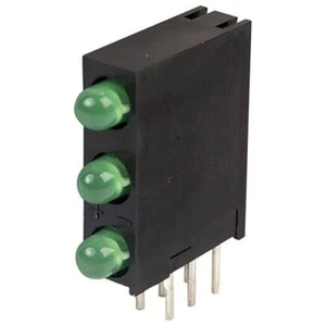1 x Kingbright L-7104SA/3GD 3mm Green LED Tri-level - Picture 1 of 1