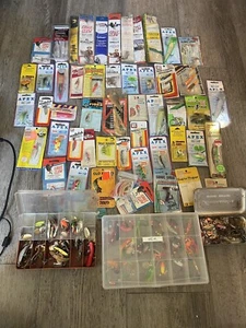 LOT OF 52 New Vintage Hot Spot’ Fishing 3 Box Used - Picture 1 of 17