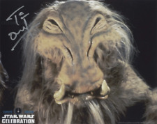 TIM DRY as J'Quille - Star Wars: ROTJ GENUINE SIGNED AUTOGRAPH