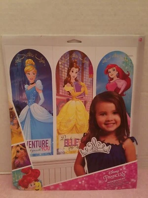NEW DISNEY PRINCESS ARIEL CINDERELLA & BELLE PARTY PHOTO BOOTH PROP KIT 11PC SET - Image 1 of 4