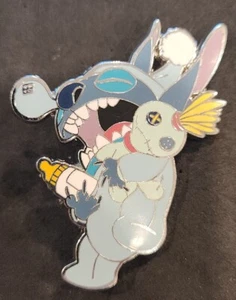 Disney Pin Stitch Paris DLP Scrump Baby Bottle Feeding AP Artist Proof LE 00000 - Picture 1 of 6