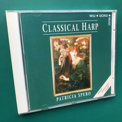 Patricia Spero CLASSICAL HARP Ambient CD Peer Gynt Suite Ave Maria Greensleeves - Image 1 of 4