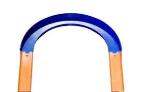 Hot Wheels Compatible 180 Degree High Bank Turns Pack of 2 Blue - Picture 1 of 2
