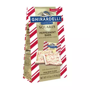 Ghirardelli - Peppermint Bark - Chocolate Squares - Limited Edition - BB 07/2025 - Picture 1 of 1