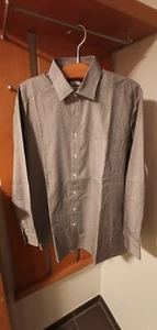 Herrenhemd Olymp Langarm Gr.44 kleinkarriert - Bild 1 von 3