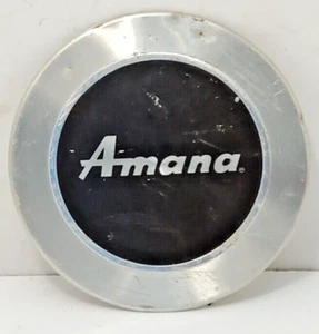 Emblema de electrodoméstico vintage de 4" para producto de electrodoméstico Amana - Imagen 1 de 6