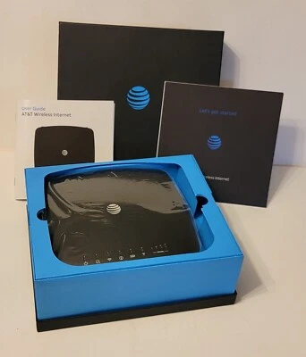 NIB AT&T Wireless Internet Router Modem IFWA-40 Hotspot Black - Image 1 of 2