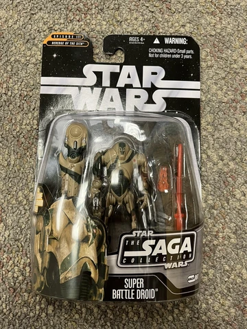 + Star Wars Saga Collection 2006 Revenge of the Sith Super Battle Droid *STB Cover