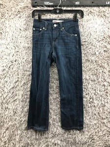 Levi's 550 Relaxed Straight Jeans Boys Size 10 Slim Blue Dark - Picture 1 of 11