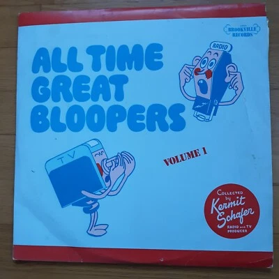 All-Time Great Bloopers: Broadcasting’s Most Hilarious Boners (2 LP record set). - Image 1 of 4