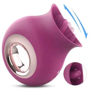 Rose Oral Saug Vibrator mit 9 Modi Stimulation weiblich für Frauen Paare - Bild 1 von 14