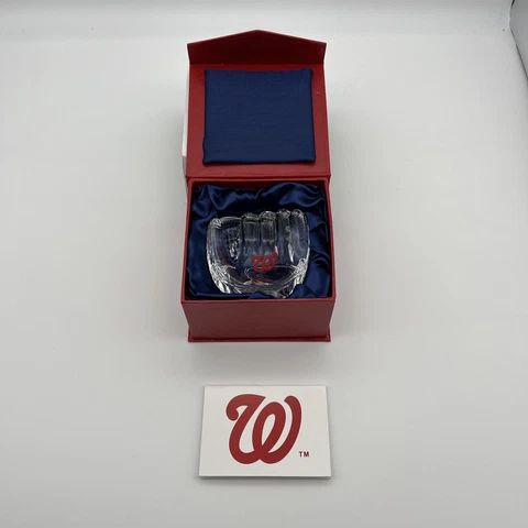 Washington Nationals 2010 Season Ticket Holder Gift Crystal Baseball Glove Cover