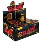 1 Box RAW Classic Black Natural Unrefined  Filtertips Eindrehfilter Drehfilter