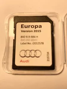 Genuine Audi A1 A6 A7 Q3 RMC Maps Sat Nav SD Card 2015 8X0919884H - Picture 1 of 1