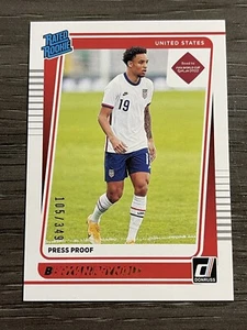 2021-22 Panini Donruss Soccer Press Proof #181 Bryan Reynolds /349 - Picture 1 of 2