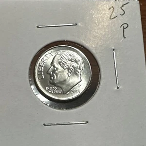 2025-P Roosevelt Dime BU From OBW Free Shipping - Picture 1 of 4