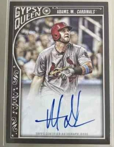 2015 TOPPS GYPSY QUEEN AUTOGRAPH #GQA-MA MATT ADAMS CARDINALS - Picture 1 of 2
