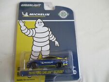 MINIATURE 1/64 OU 3 INCHIES GREENLIGHT FORD SHELBY GT 350 R 2019 MICHELIN