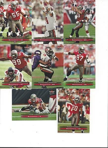 2003 Ultra Tampa Bay Buccaneers Team Set John Lynch Ronde Barber Warren Sapp 8 - Imagen 1 de 1