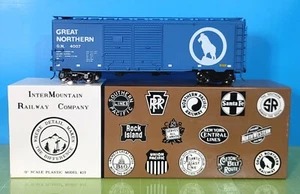 S22 InterMountain No. 20207-01 AAR Great Northern 40' Boxcar Model #4007 O Scale - Picture 1 of 6