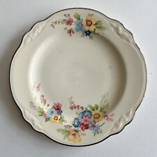 Homer Laughlin 6 1/4" Bread Plate, Bouquet, K46N8, Made in USA