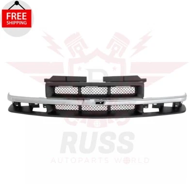 New Front Grille Assembly Fits 1998-2004 Chevrolet S10 1998-05 Blazer GM1200419 Foto 1 de 4