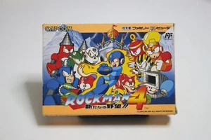 Rockman 4 Megaman Nintendo Famicom NES (Capcom, 1991) Boxed with Manual / Japan - Picture 1 of 19