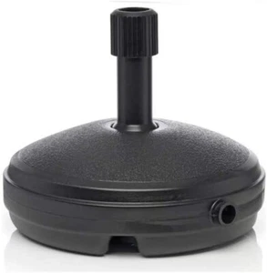 Strata Heavy Duty Outdoor Parasol Base Umbrella Stand Holder Sand Water Fill 7L - Picture 1 of 4