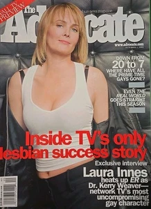 The Advocate Gay & Lesbian News Magazine LGBTQ October 1 2002 Laura Innes - Foto 1 di 1