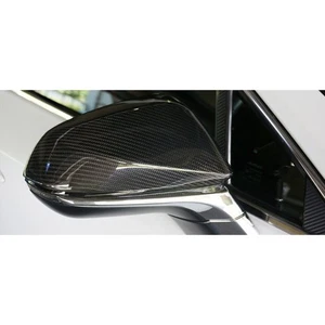 Carbon Fiber Mirror Caps Replace for Lexus NX200t/300/350 15-23 RX350/450h 16-22 - Picture 1 of 8