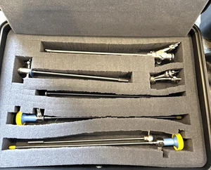 STRYKER CYSTOSCOPE SET 502-990-030 PLUS MORE With Case - Picture 1 of 5