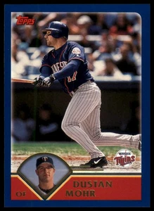 2003 Topps #451 Dustan Mohr Minnesota Twins Baseball - Picture 1 of 2