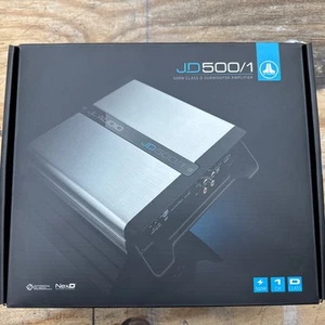 Amplificador de audio para automóvil JL Audio JD500/1 JD Series 500 W monobloque clase D mono nuevo - Imagen 1 de 3