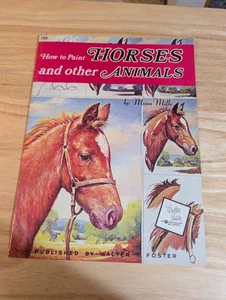 vintage horses and other animals/sketch/draw/paint book - Picture 1 of 5