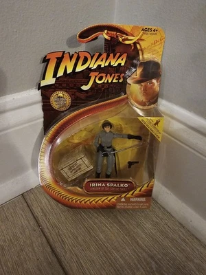 INDIANA JONES Crystal Skull IRINA SPALKO 3 3/4" ACTION FIGURE Hasbro 2008 MOC - Image 1 of 2