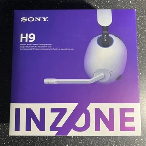 Sony - INZONE H9 Wireless Noise Canceling Gaming Headset - White [WHG900N/W] - Picture 1 of 5