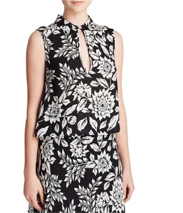Theory Womens KenzlyI Sleeveless Blouse Top, Black, Petite, P - Picture 1 of 1
