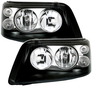 Juego de Faros for VW T5 2003-2009 Negro US LPVWA0WP XINO US - Foto 1 di 12