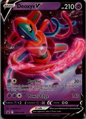 Deoxys V Promo SWSH: Sword & Shield Promo Cards SWSH266 NM - Image 1 of 2