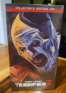 Terrifier 3 Collector's Edition VHS Set - Rare Walmart Exclusive - NEW! Sealed!! - Picture 1 of 5